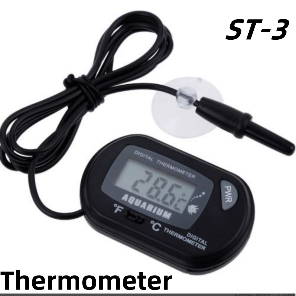 Aquarium Fish Yellow And Black - ST-3 Waterproof Digital Aquarium Thermometer with