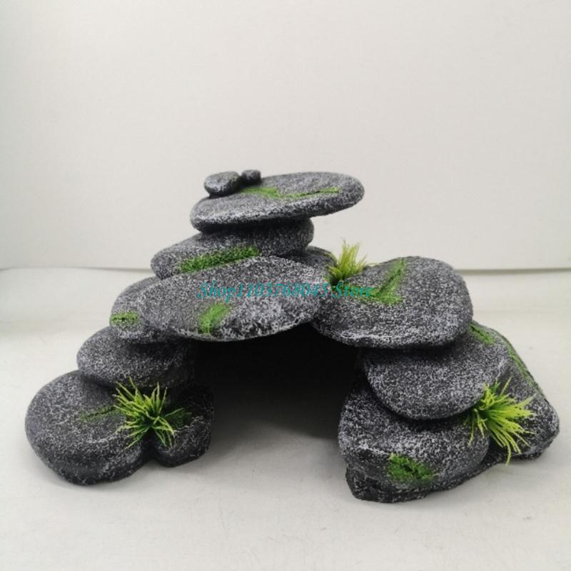 Aquarium Fish Cave - Aquariums Rock Stone Cave Decorations Fish