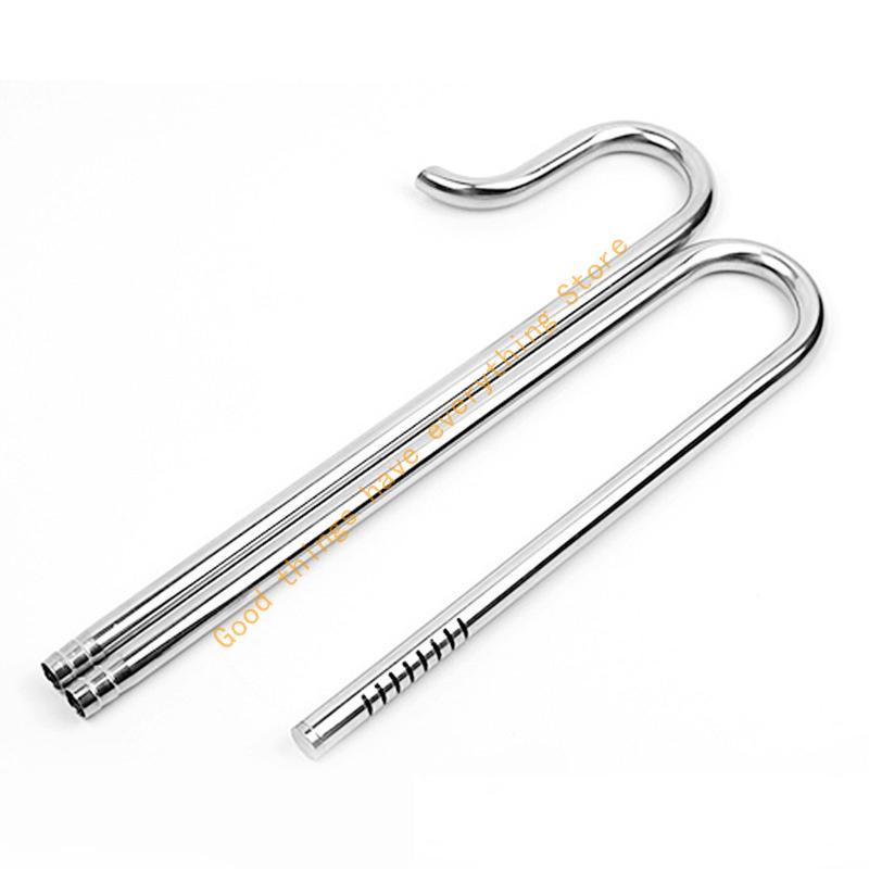 Aquarium Fish Online - 2pcs Stainless Steel Pipe Metal Inflow
