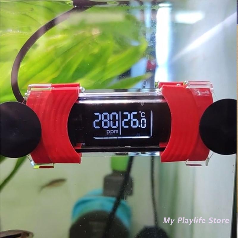 Aquarium Fish Freshwater - Aquarium Thermometer Digital Submersible Fish Tanks