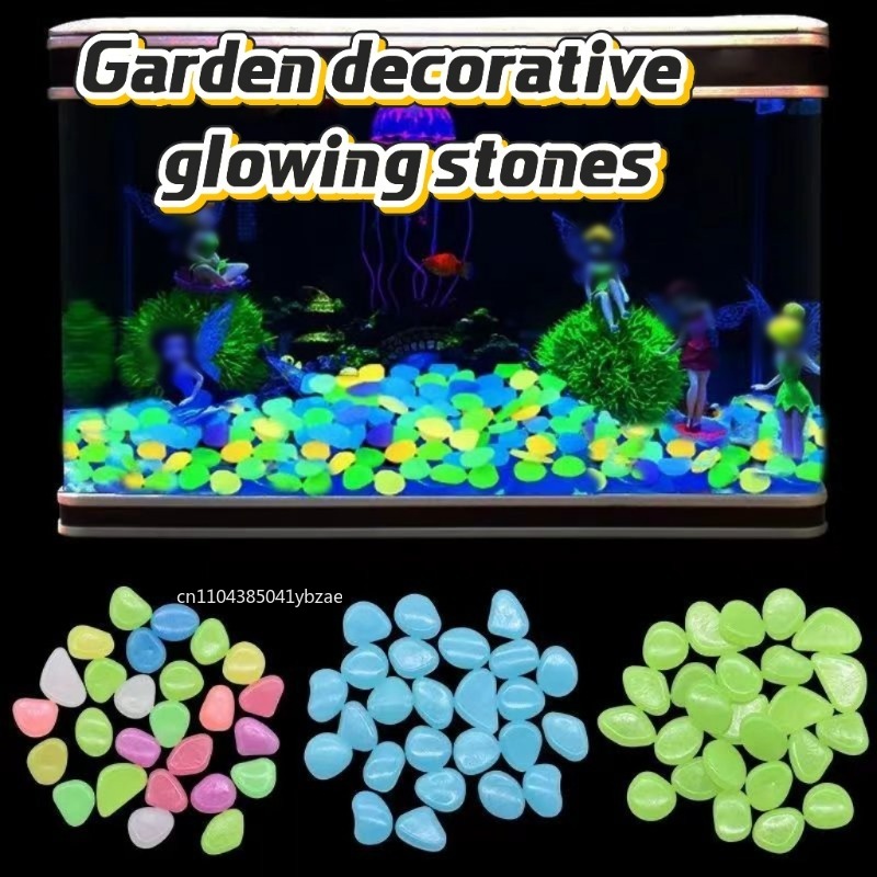 Aquarium Fishing - 100-1000 Pcs Luminous Rock, Stone Luminous