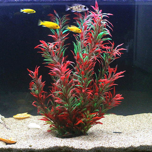 Aquarium Fish Land - 50CM Artificial Fish Tank Rare Plants