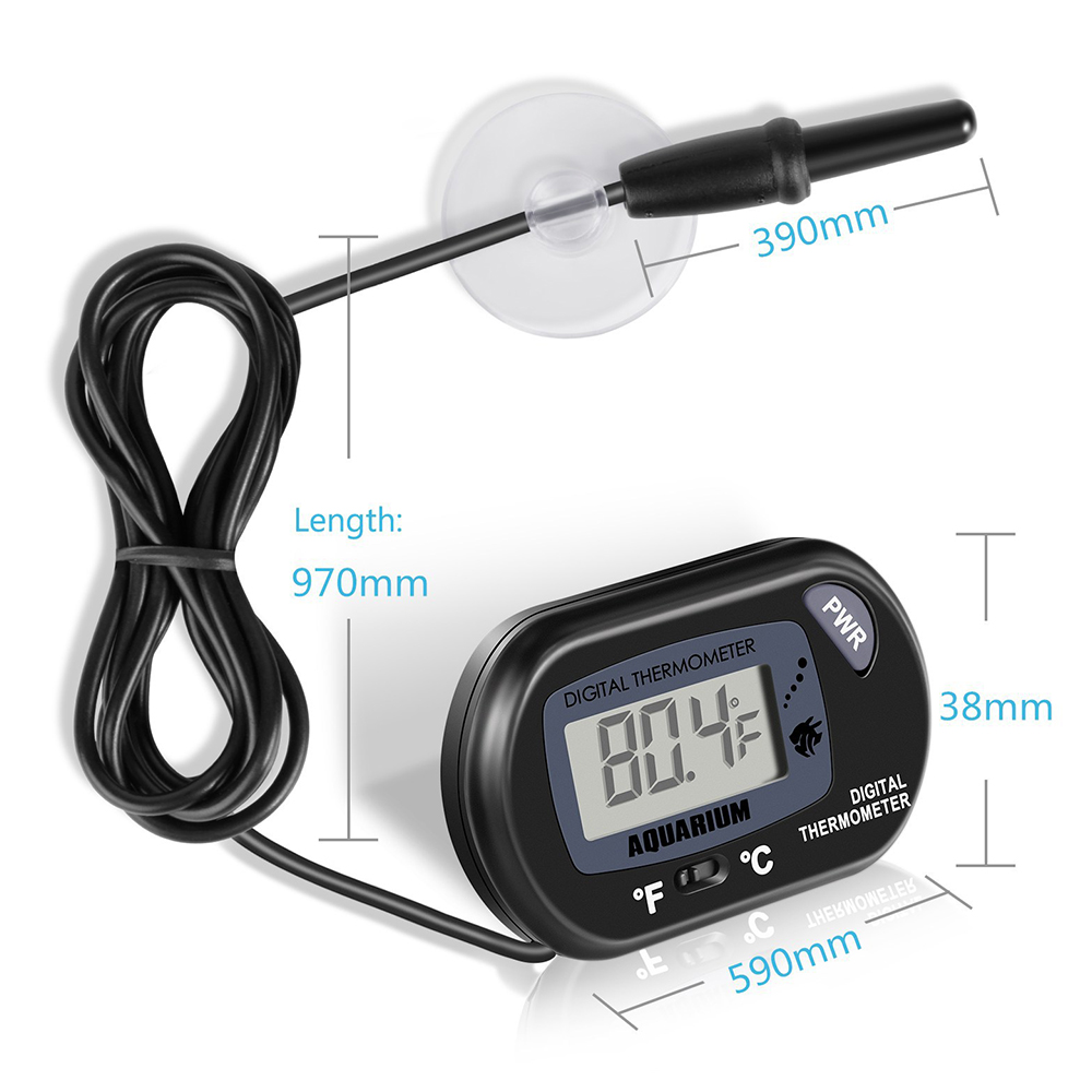 ST-3 Waterproof Digital Aquari - Aquarium Fish Yellow And Black review and price