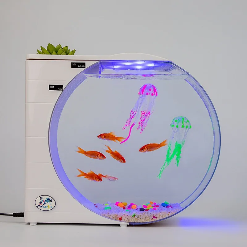 New Electronic Jellyfish Aquar - Aquarium Fish In Bowl review and price