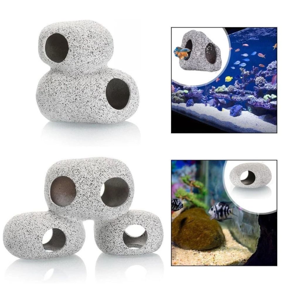 Purple Clay Aquarium Hideaway  - Aquarium Fish Cave review and price