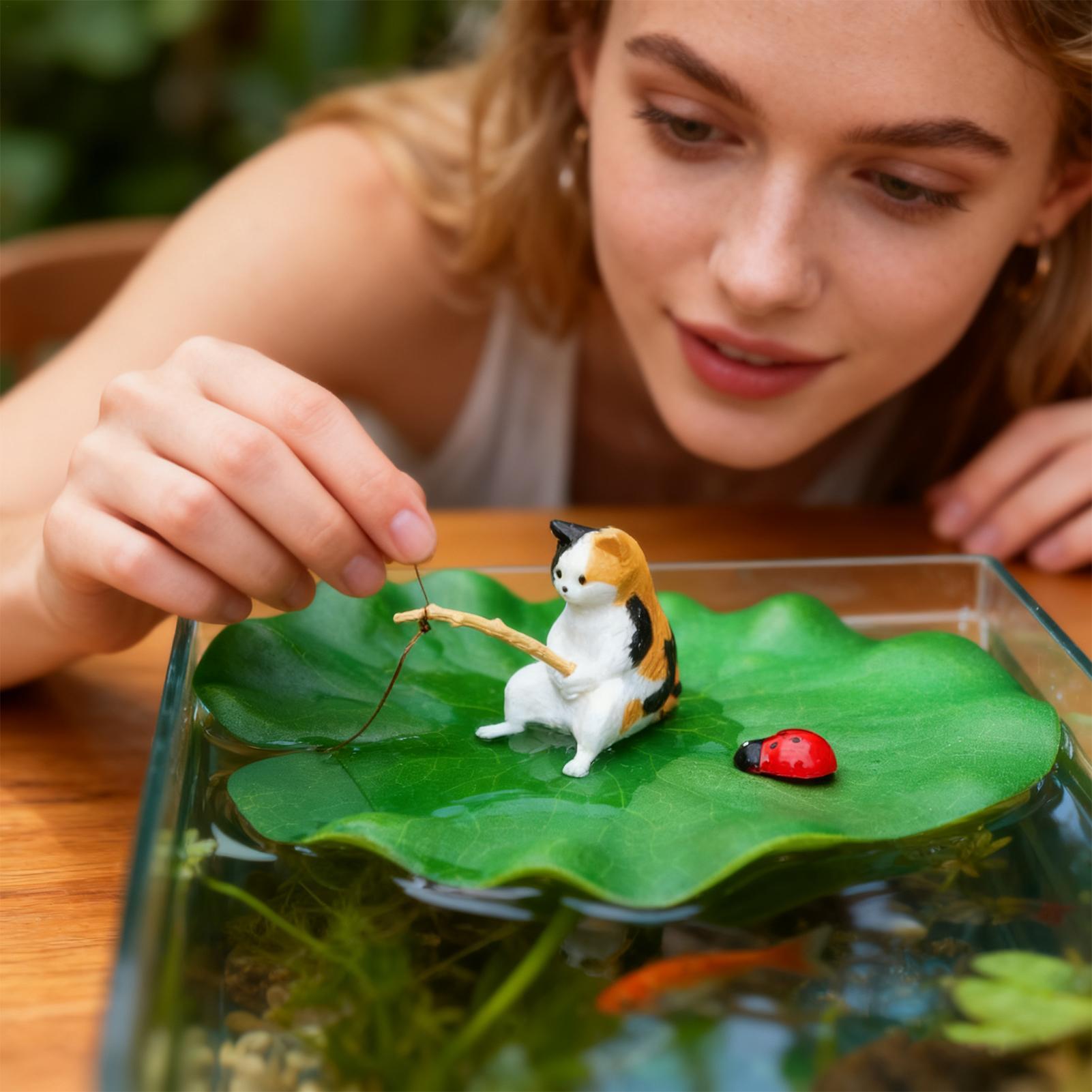 Aquarium Decor Floating Cat Fi - Aquarium Fish For Beginners review and price