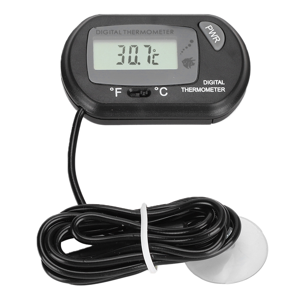 Digital LCD Sensor Aquarium Wa - Aquarium Fish Yellow And Black review and price
