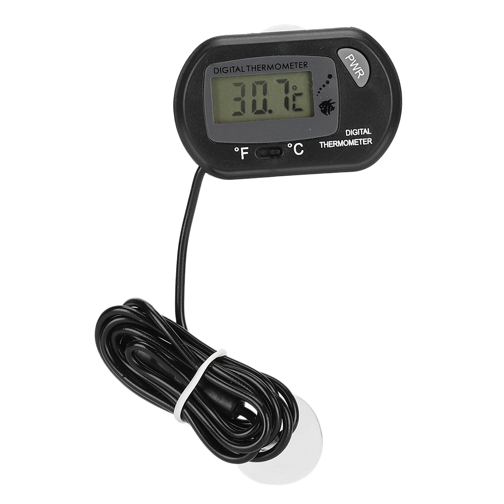 Digital LCD Sensor Aquarium Wa - Aquarium Fish Yellow And Black review and price