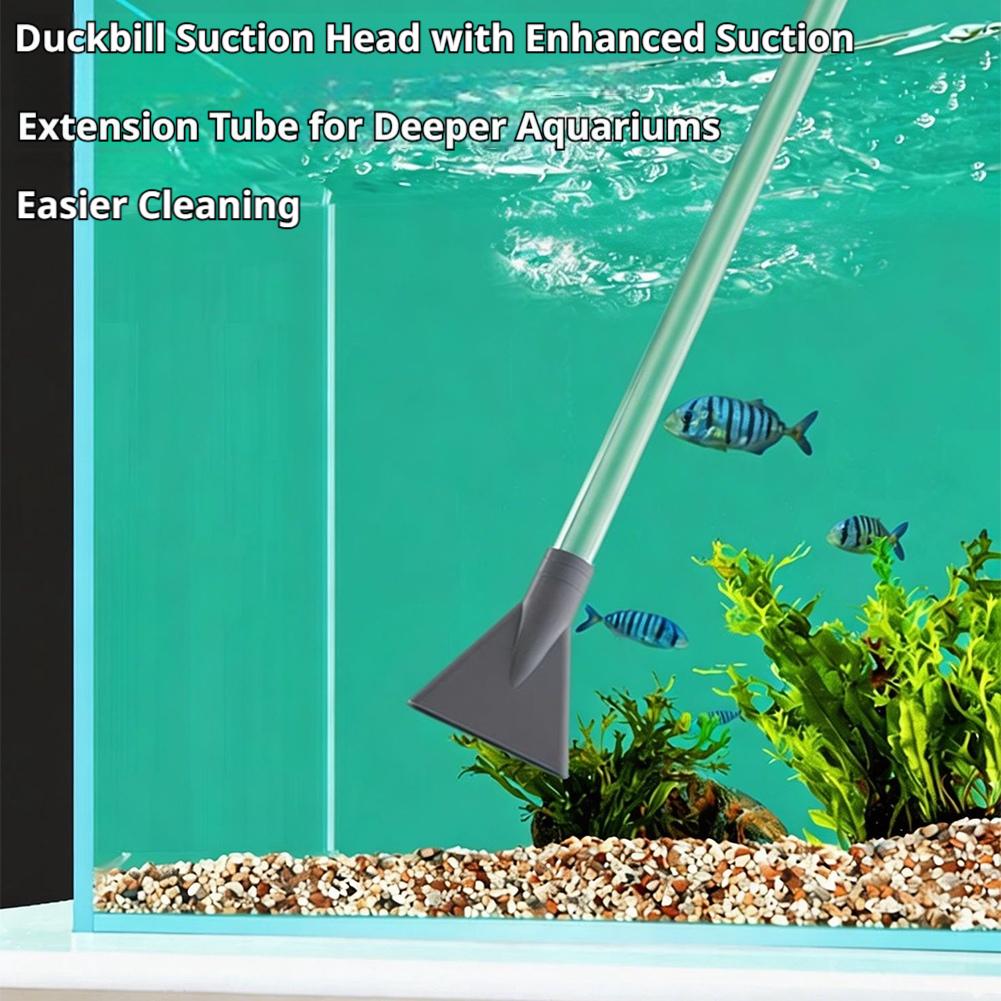 Manual Aquarium Siphon Fish Ta - Aquarium Fish Maintenance review and price
