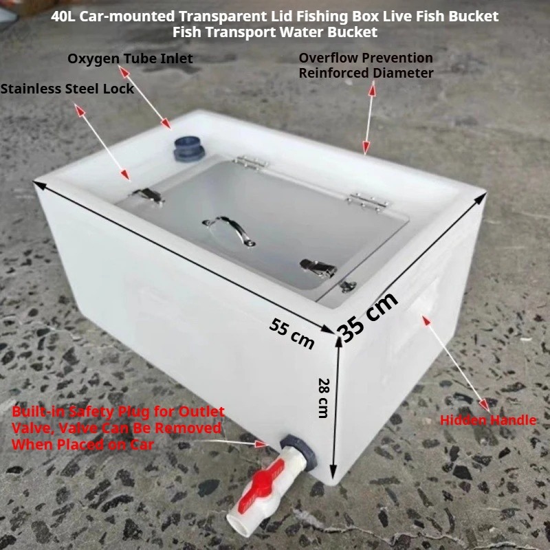 Live Fish Bucket Thickened   4 - Live Fish Aquarium review and price