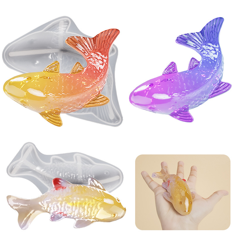 3D Koi Fish Shaped Epoxy Resin - Aquarium Fish Land review and price