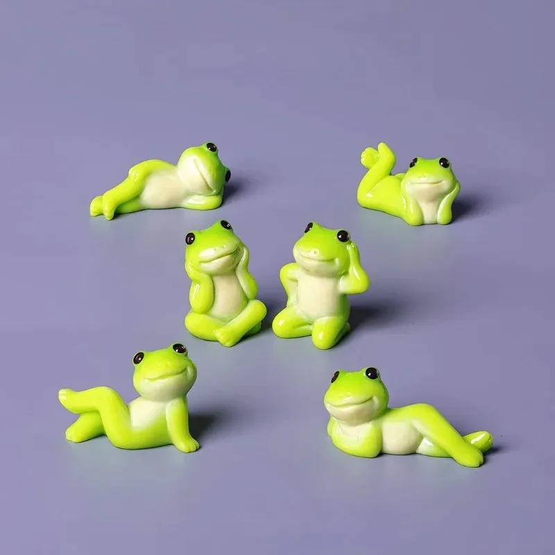 6pcs Cartoon Mini Funny Frog F - Live Fish Aquarium review and price