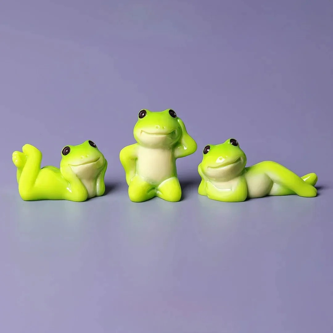 6pcs Cartoon Mini Funny Frog F - Live Fish Aquarium review and price