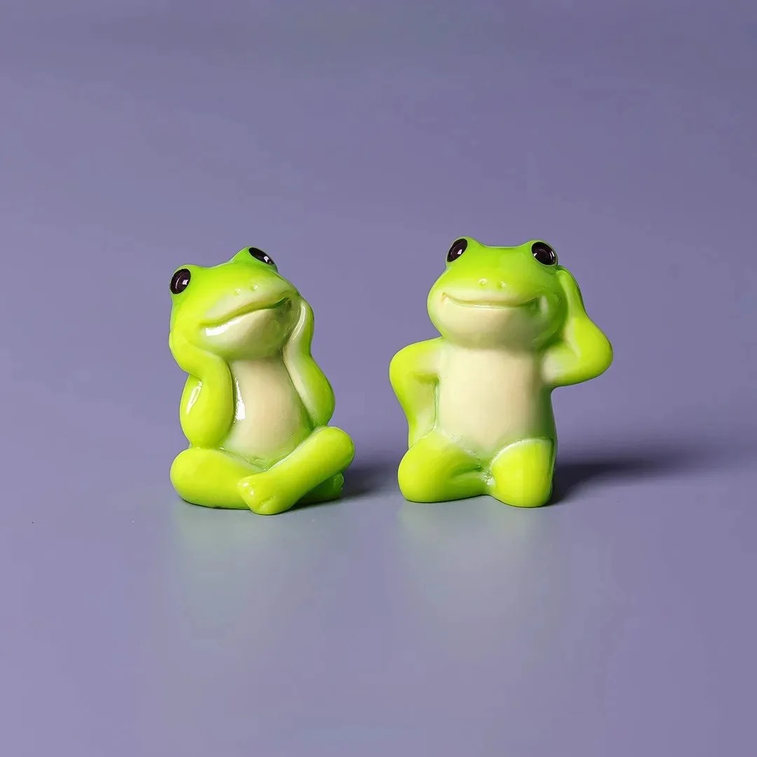 6pcs Cartoon Mini Funny Frog F - Live Fish Aquarium review and price