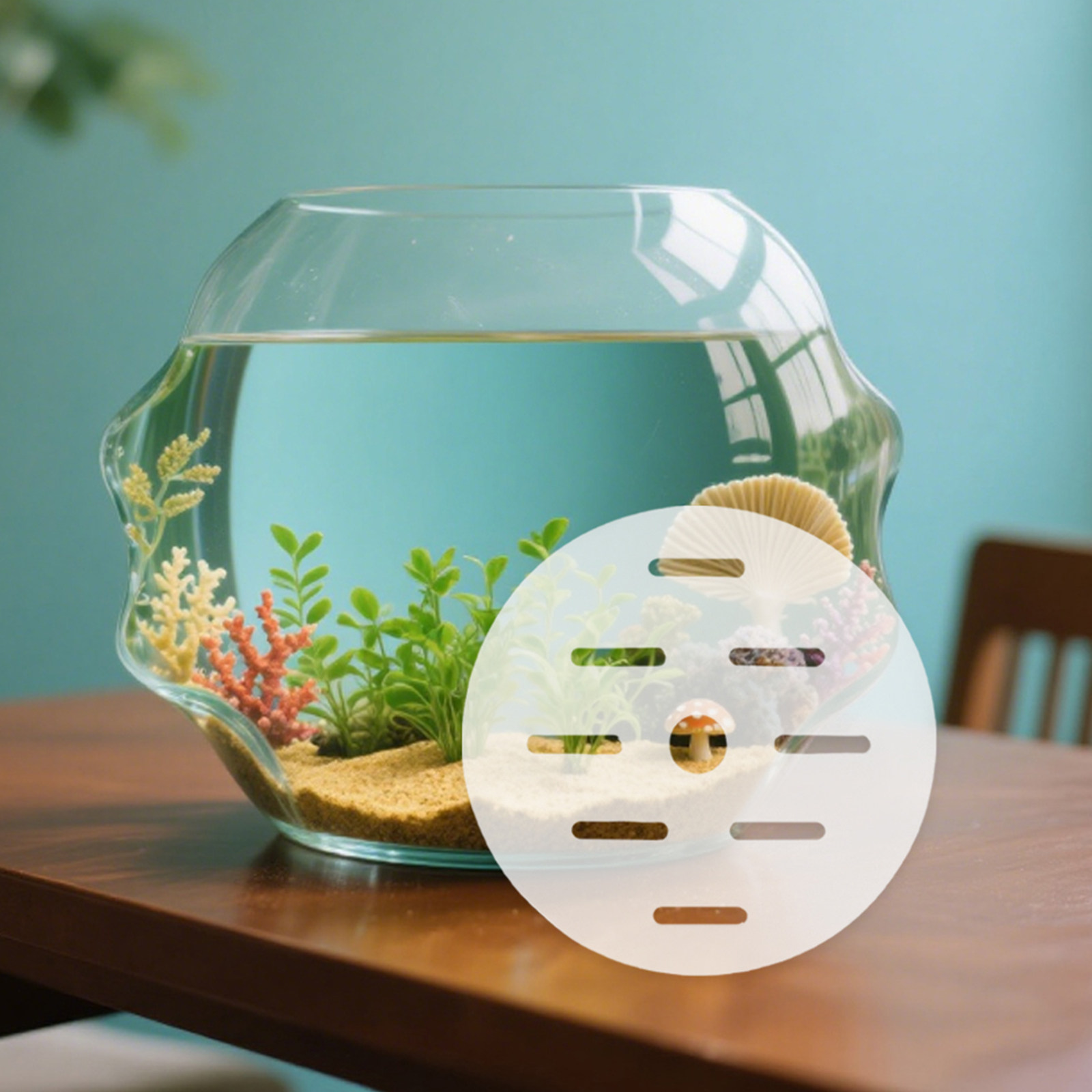 2Pcs Acrylic Aquarium Anti Jum - Aquarium Fish In Bowl review and price