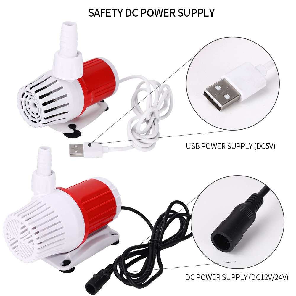 Silent Submersible Pump Fish T - Live Fish Aquarium review and price