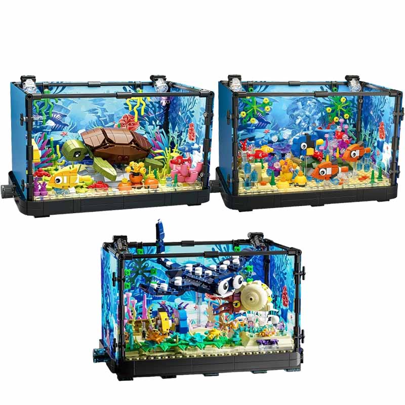 Fish Tank Building Block Set w - Aquarium Fish Land review and price