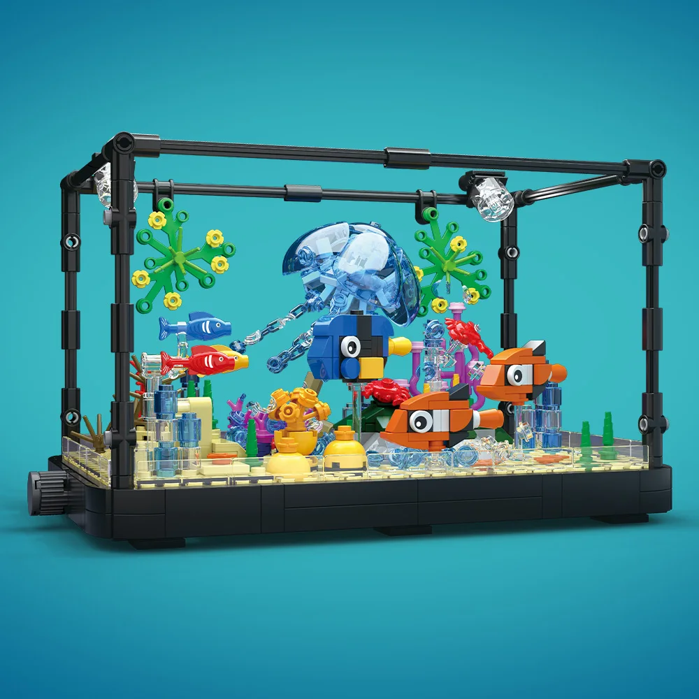 Fish Tank Building Block Set w - Aquarium Fish Land review and price