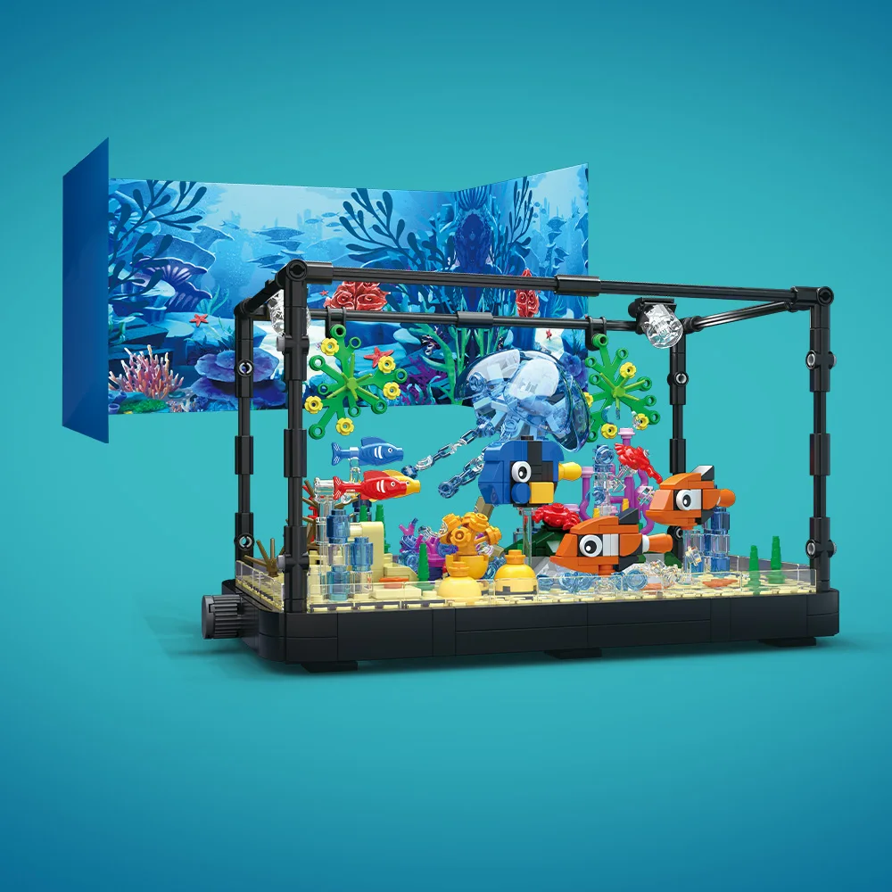 Fish Tank Building Block Set w - Aquarium Fish Land review and price