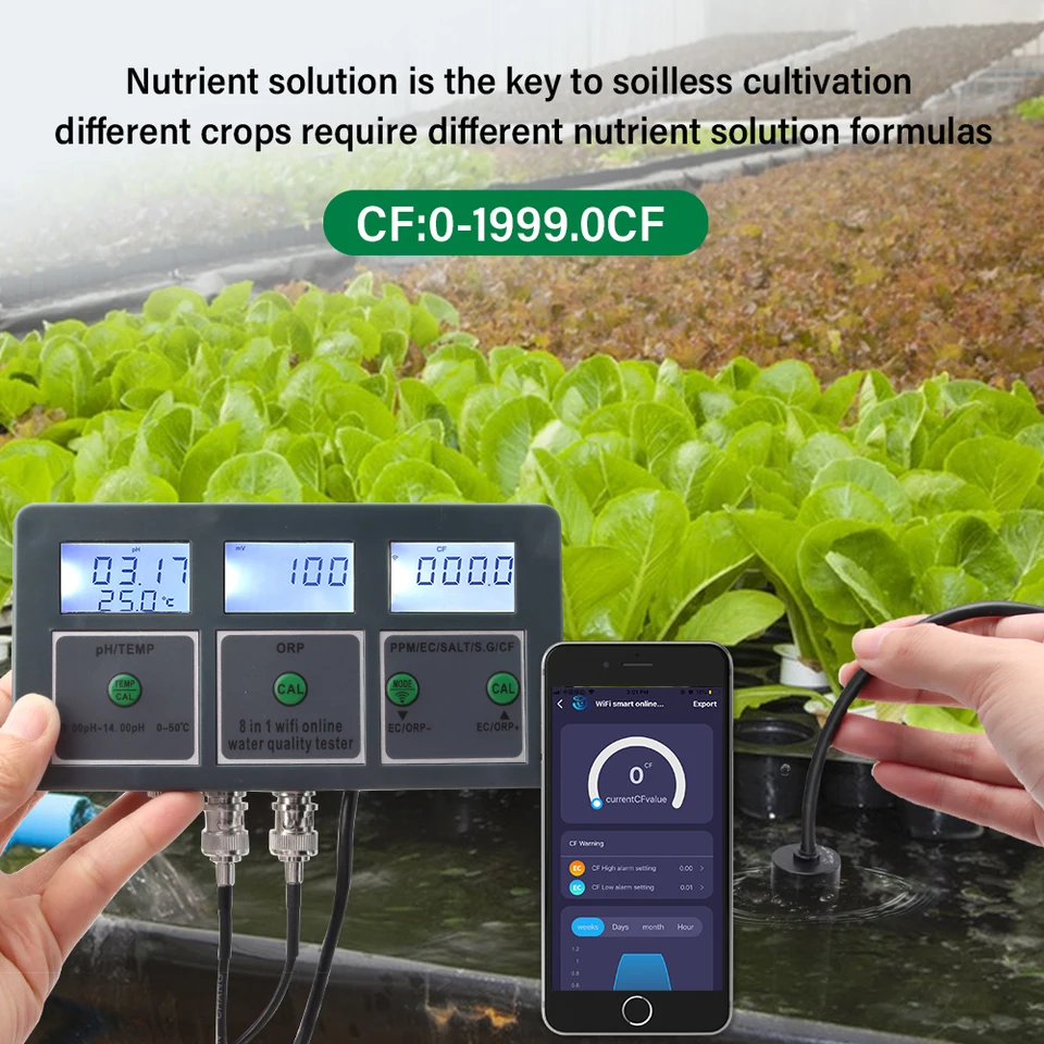 WiFi Digital PH ORP TDS EC Sal - Aquarium Fish Online review and price