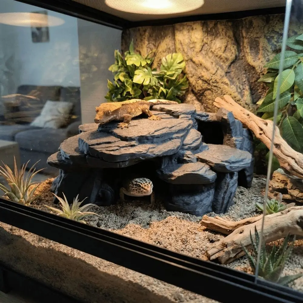 3D Printing Fish Tank Rockery  - Aquarium Fish Cave review and price