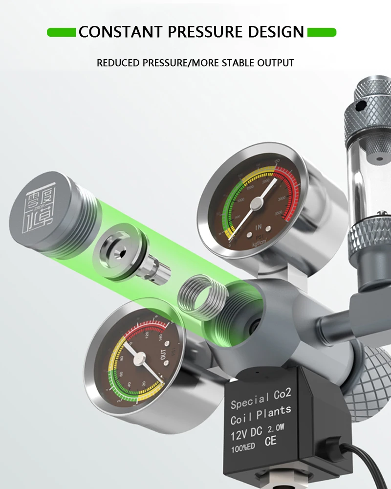 ZRDR Aquarium CO2 Regulator El - Aquarium Fishing review and price