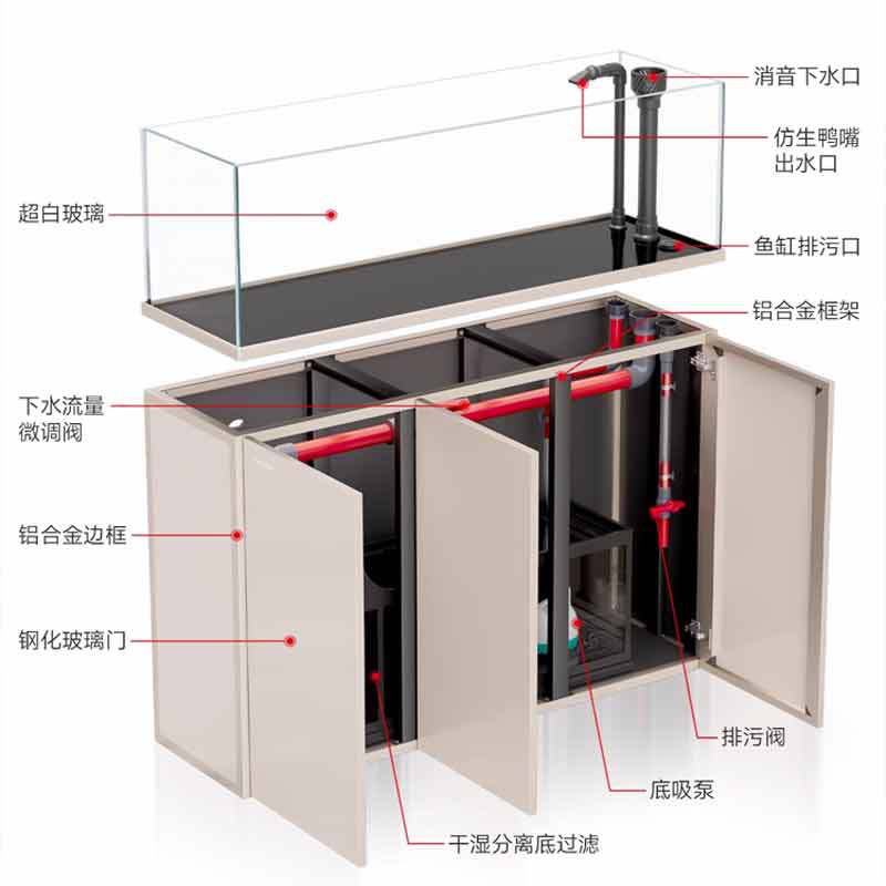 Minjiang stream tank landscapi - Live Fish Aquarium review and price