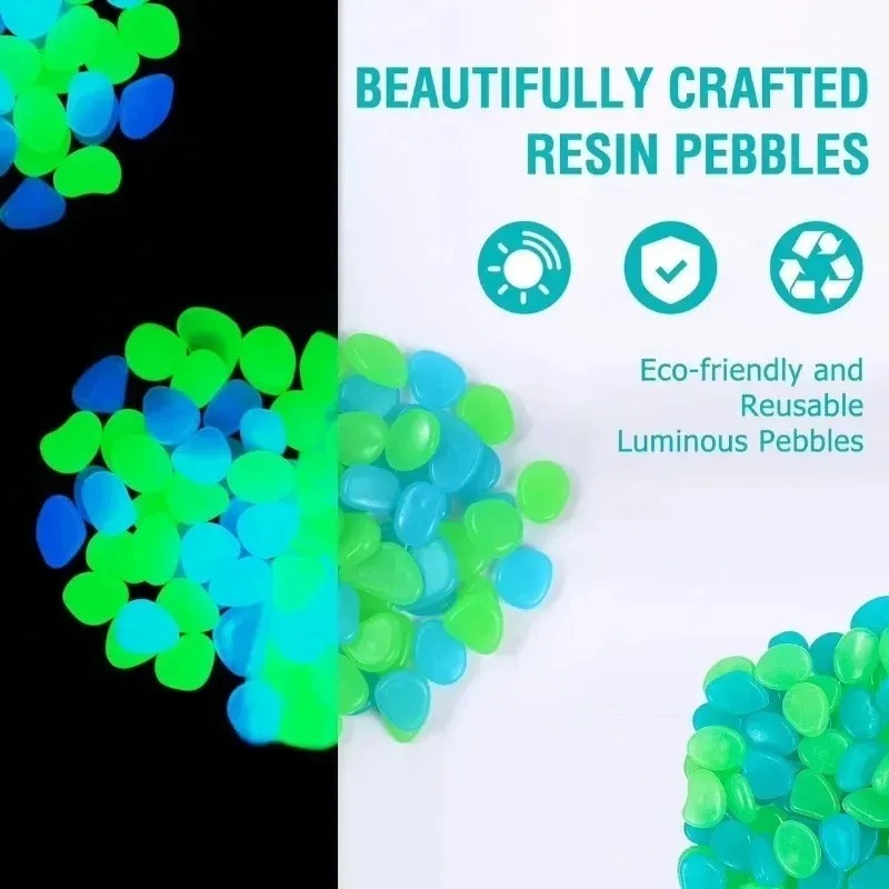 100-1000 Pcs Luminous Rock, St - Aquarium Fishing review and price