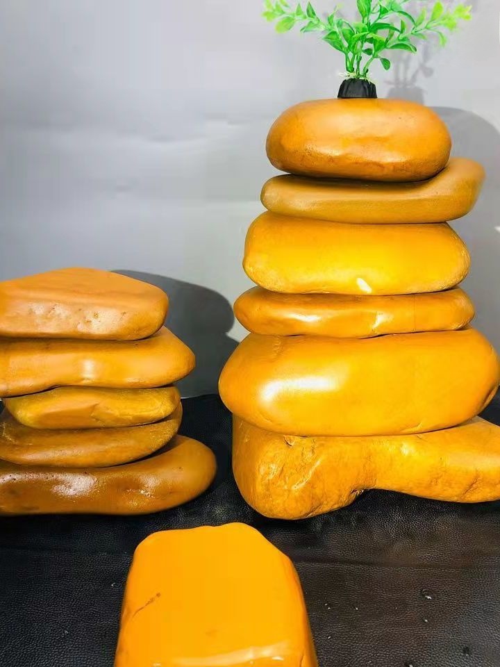 Natural Yellow Wax Stone Turtl - Aquarium Fishland review and price