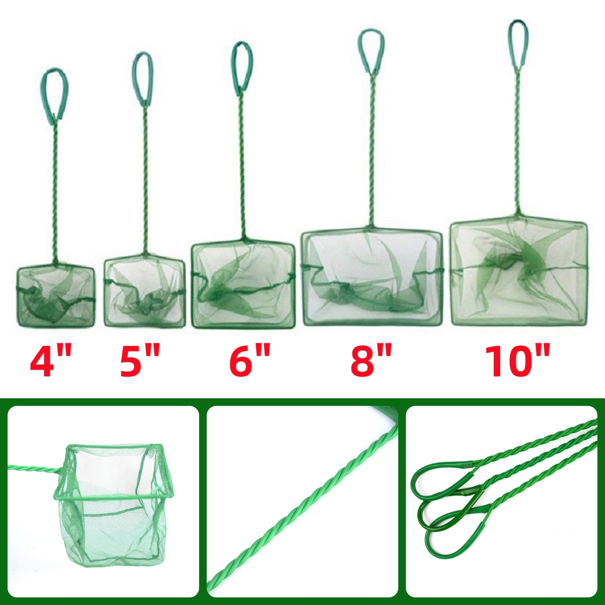 3~10 Inch Portable Nylon Green - Aquarium Fish Maintenance review and price