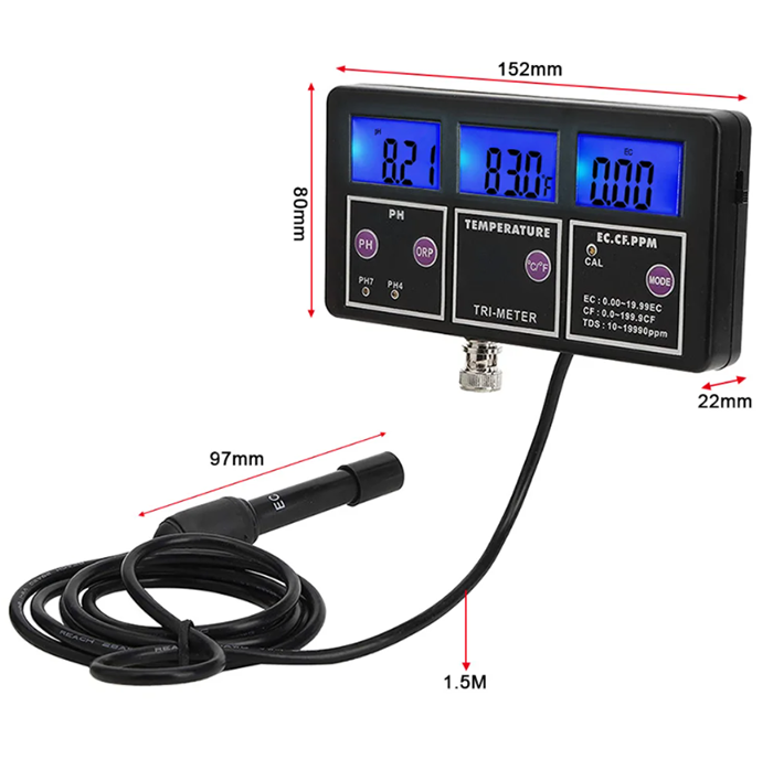 New 5 in 1 PH/ORP/TDS/EC/TEMP  - Aquarium Fish Online review and price