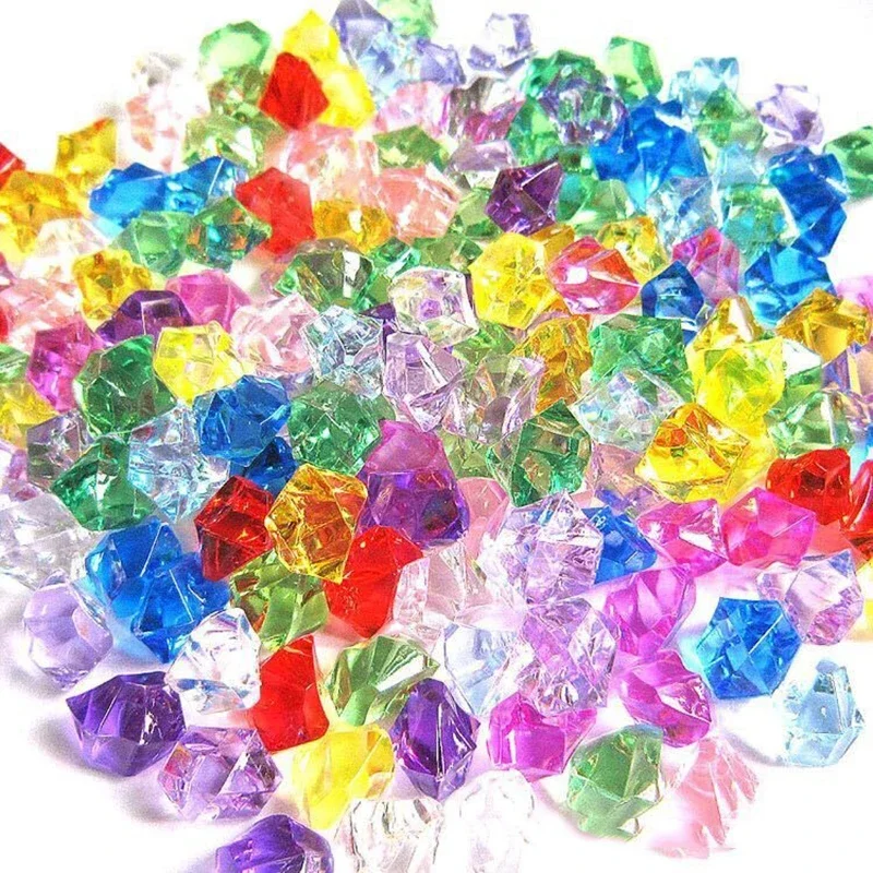 200pcs Acrylic Gem Stone Color - Aquarium Fishing review and price