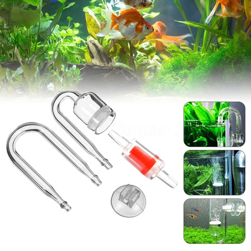 4pcs Set DIY CO2 Diffuser For  - Live Fish Aquarium review and price